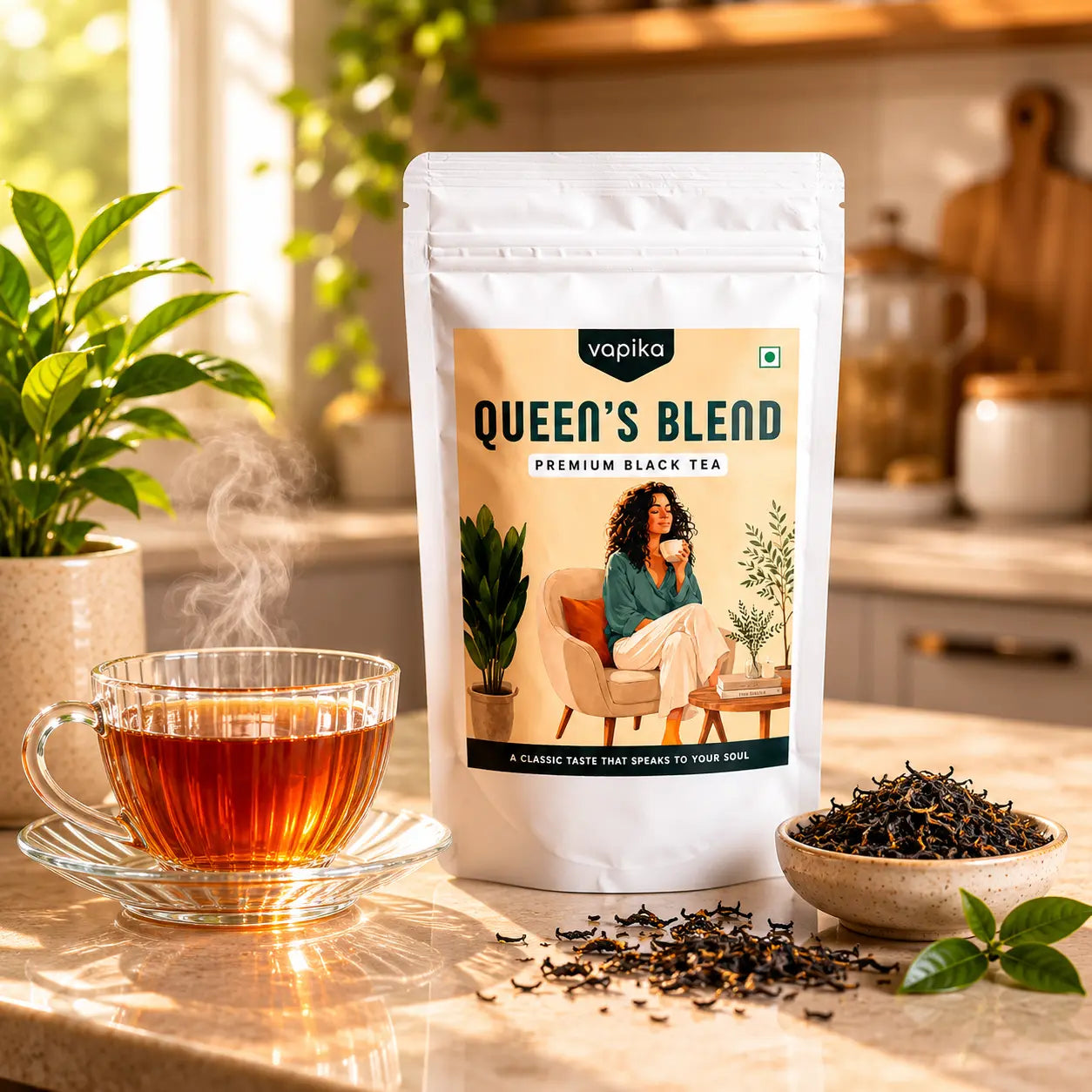 Queen Blend Premium Black Leaf Tea