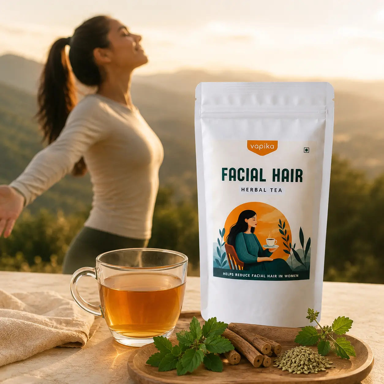 Facial Hair Herbal Kahwa