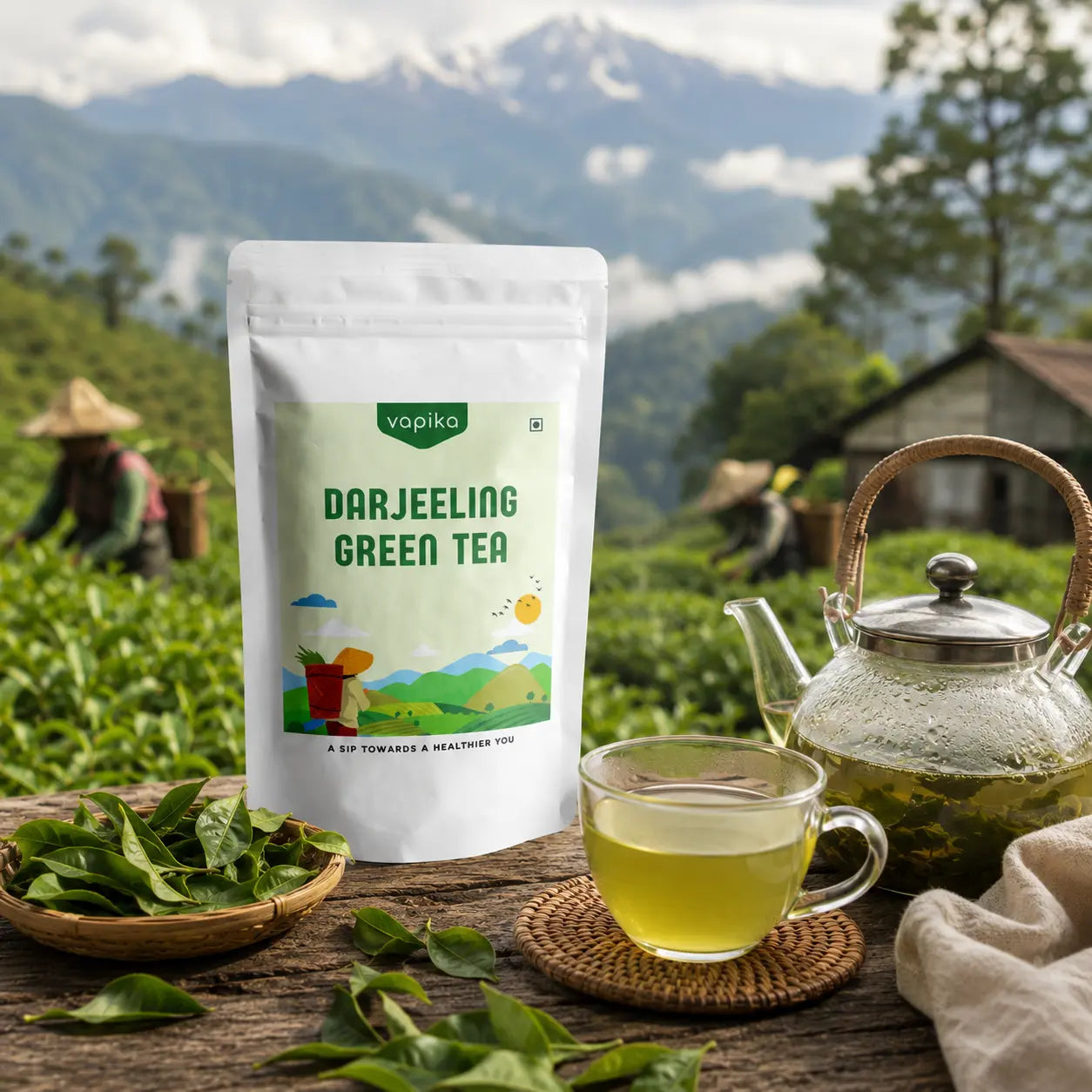 Pure Darjeeling Himalayan Green Tea
