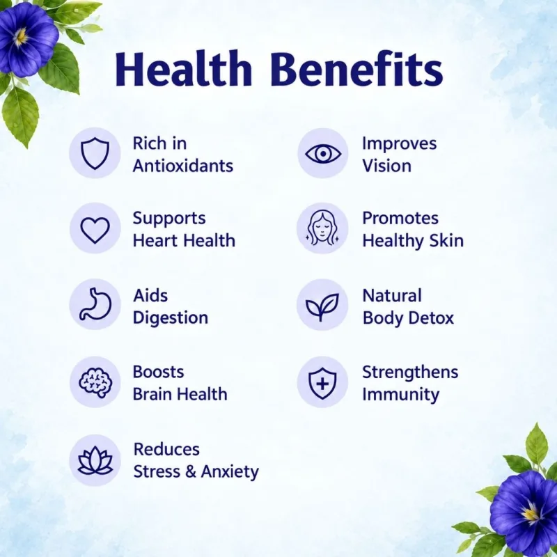 Benefits of blue tea