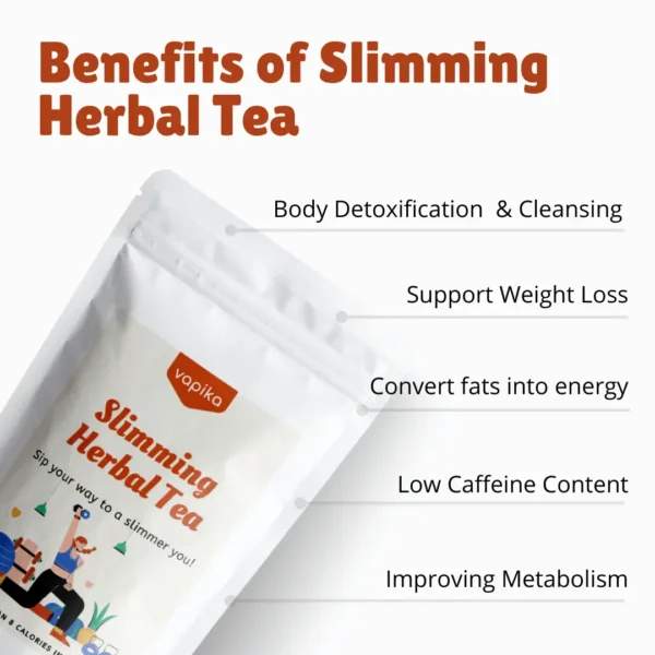 Vapika Slimming Herbal Tea - Benefits for Weight Loss, Detox, and Metabolism Boost
